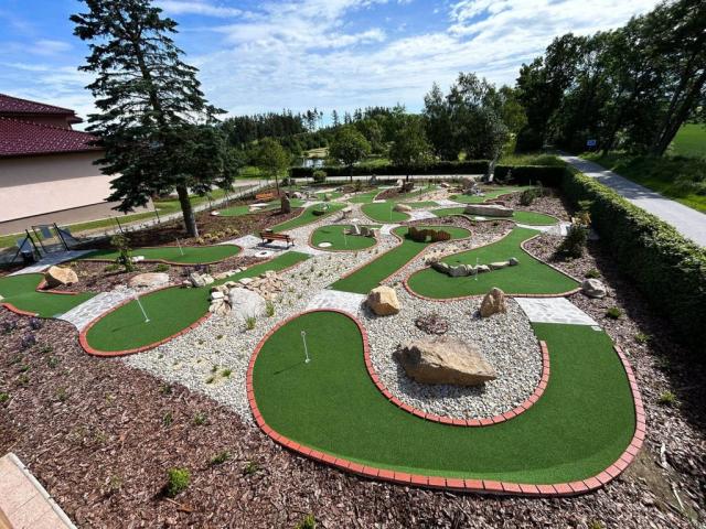 Adventure golf.