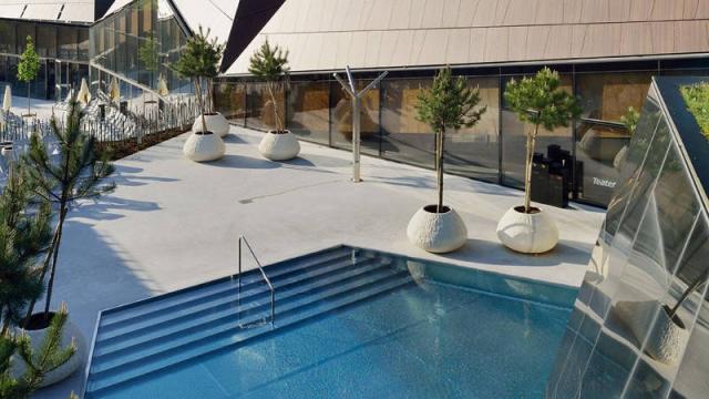 Wellness centrum Termalija proplouvací bazén.