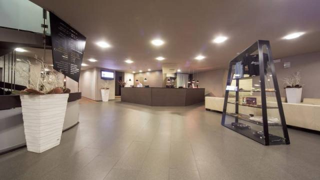 Lobby s recepcí.