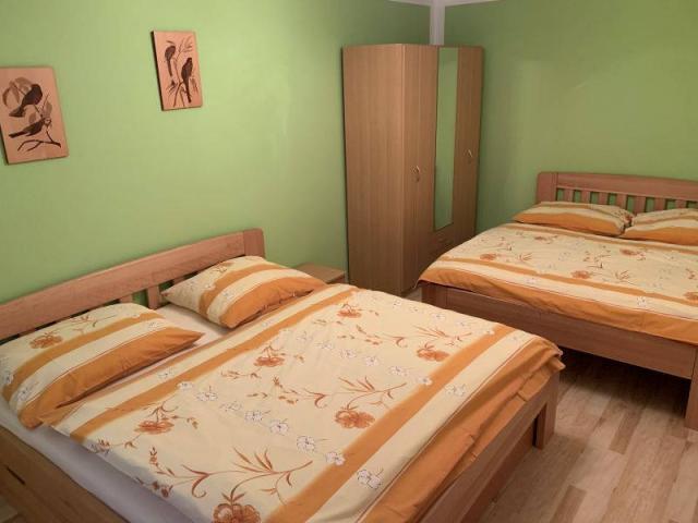 Apartmán 4-lůžková ložnice.