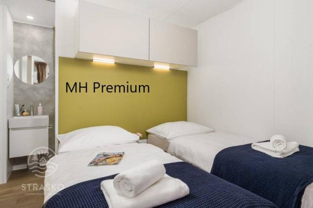 Kemp Straško - mobile home Premium - dvoulůžková ložnice, odděl