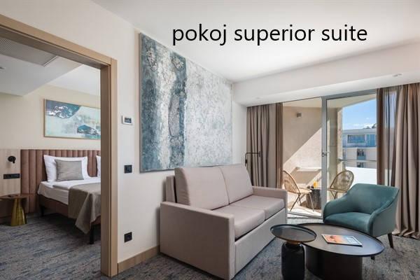 Aminess Maestral hotel - pokoj superior suite - dva pokoje prop