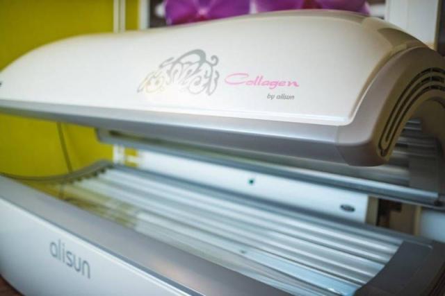 Wellness centrum solárium.