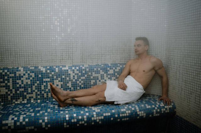 Parní sauna.