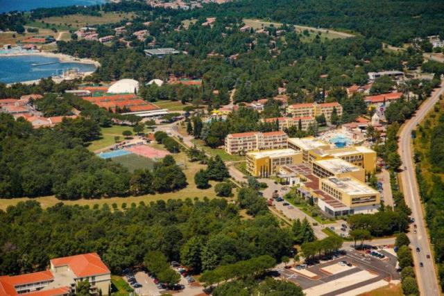 Hotel Garden Istra Plava Laguna - letecký pohled na komplex Gar