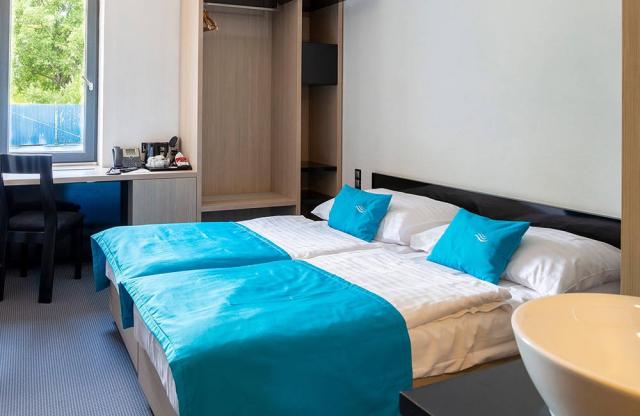 Hotel Riverside pokoj Standard 2-lůžkový.
