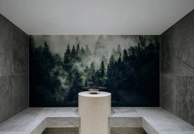 Sauna pára.