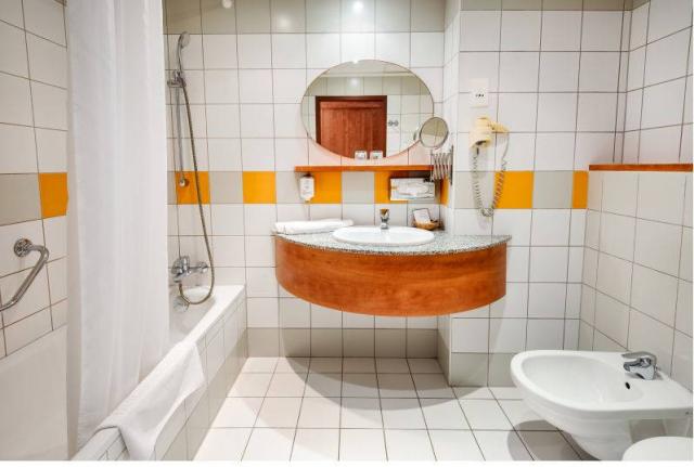 Pokoj hygienické zařízení s vanou.