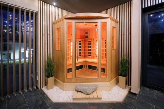 Wellness centrum sauna infra.