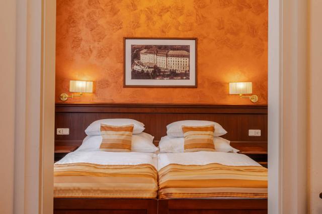 Junior Suite 2-lůžková ložnice.