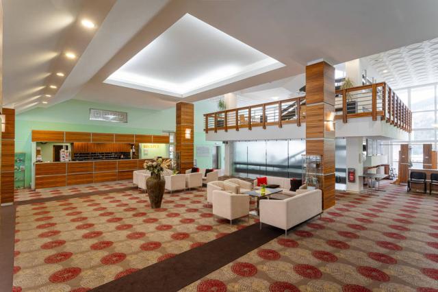 Lobby s recepcí.