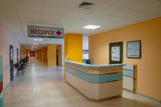 Balneocentrum recepce.