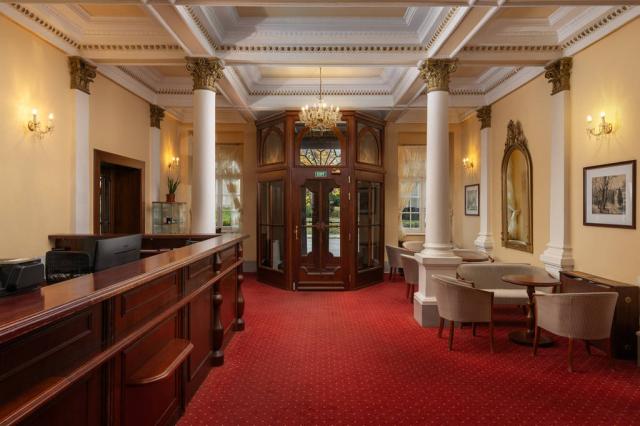 Lobby s recepcí.