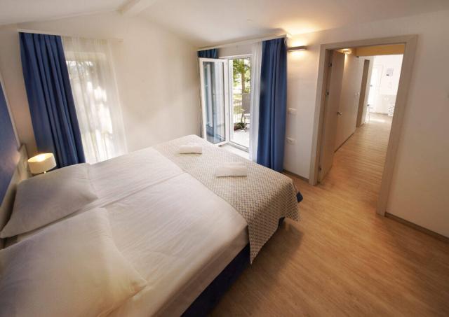 Apartmán 2-lůžková ložnice manželská postel.