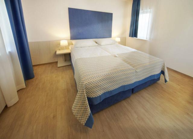 Apartmán 2-lůžková ložnice manželská postel.