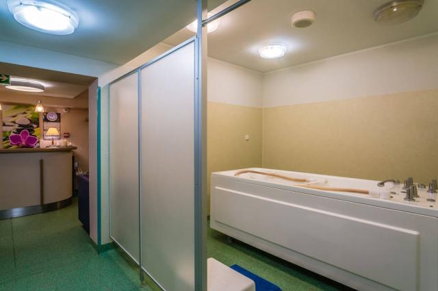 Rehabilitace - masážní vana.