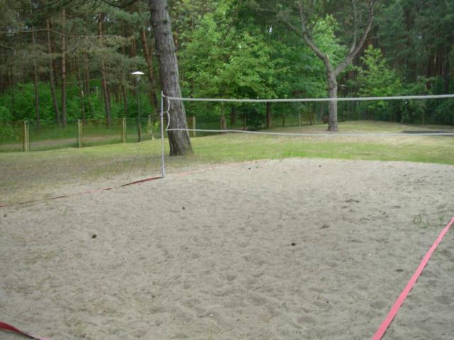 Hřiště na plážový volejbal.