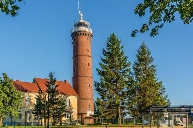 Jaroslawiec město maják.