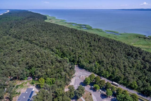 Vislská kosa - Baltské moře a laguna Visla.
