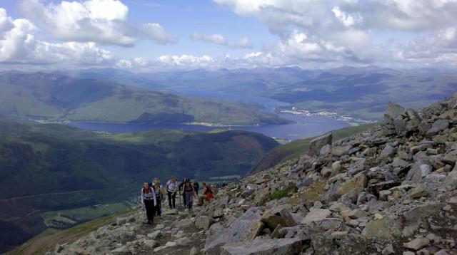 výstup na Ben Nevis