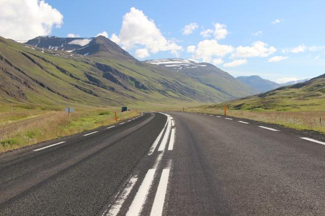 průsmyk před Akureyri