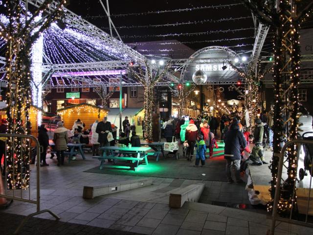 Předvánoční Reykjavík