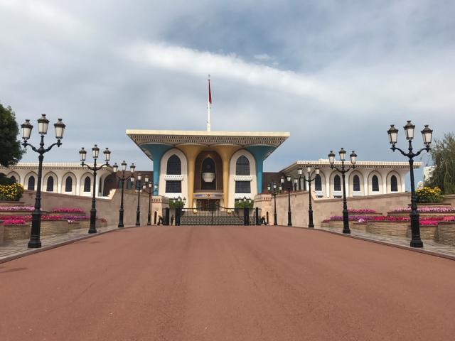Muscat - sultánův palác