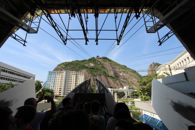 ze stanice lanovky na Morro da Urca
