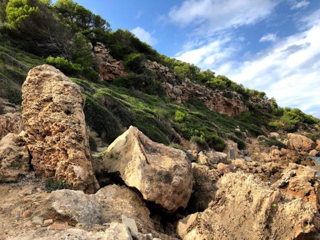 trasa: Cala d'Algaiarens - Cala Morell
