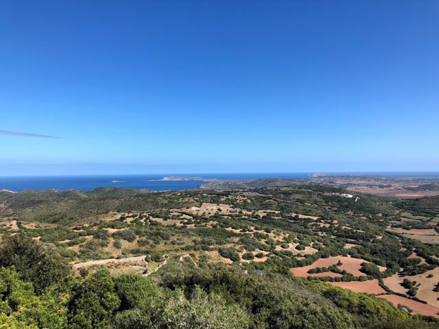 výhled od Castell de Santa Agueda