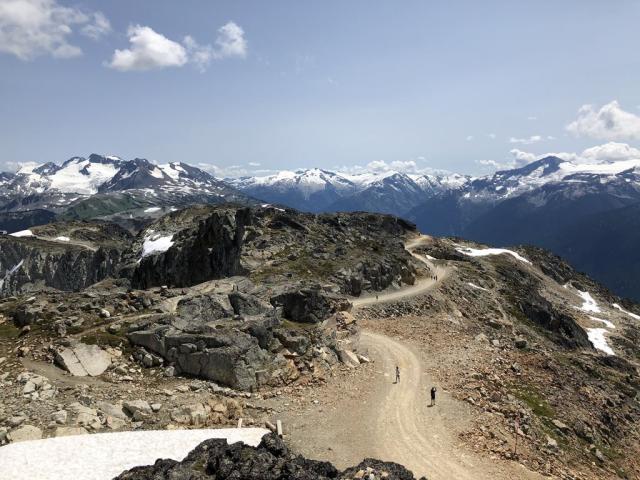 vrchol Whistler Mountain