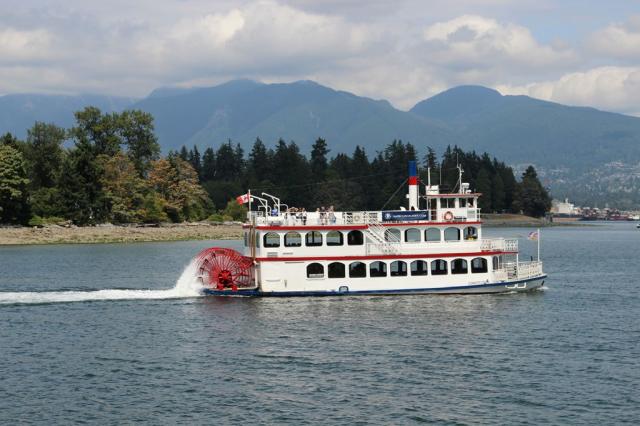 Vancouver - kolesový parník