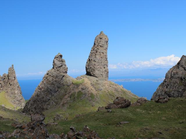 Old man of Storr z místa The Sanctuary