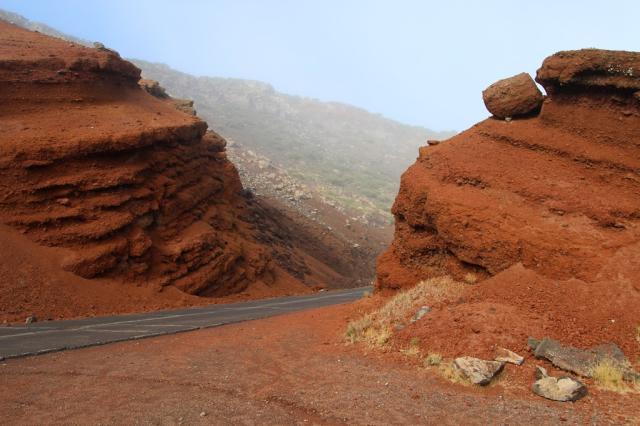 cestou na Roque de los Muchachos
