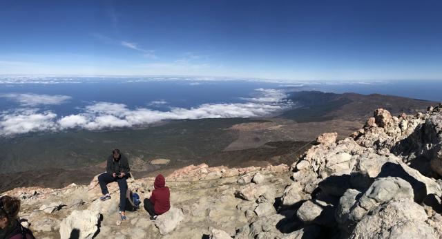 Pico del Teide - vrchol 3718 m