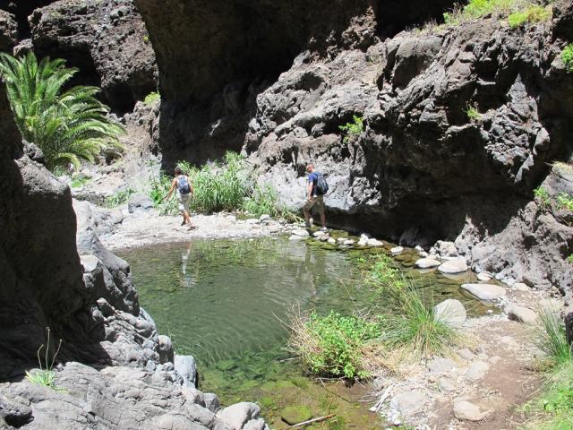 Tenerife - soutěska Masca