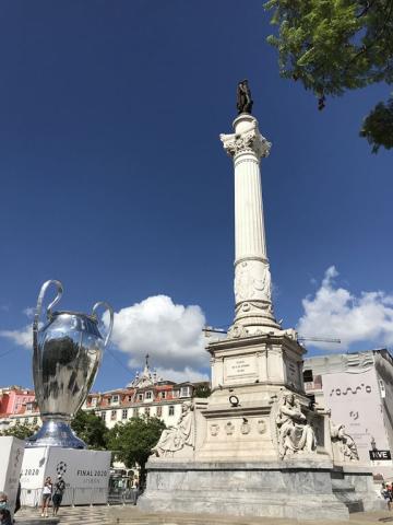 Lisabon - náměstí Rossio