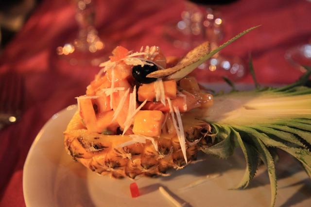 Réunion - v restauraci