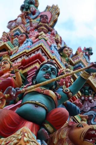 Mauritius - Hinduistický chrám