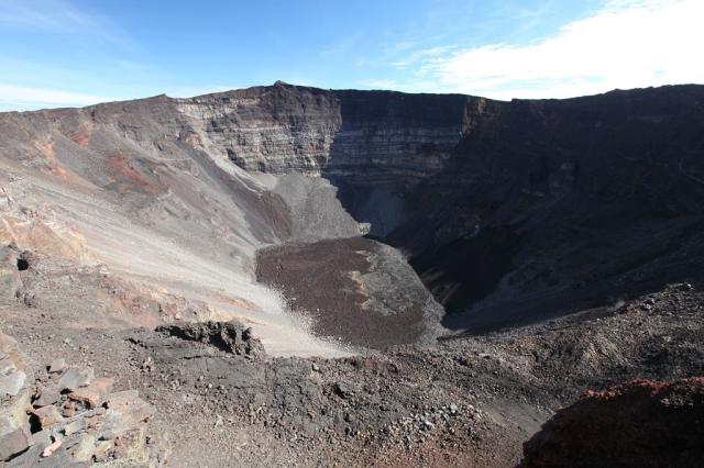 Réunion - vulkánu Piton de la Fournaise
