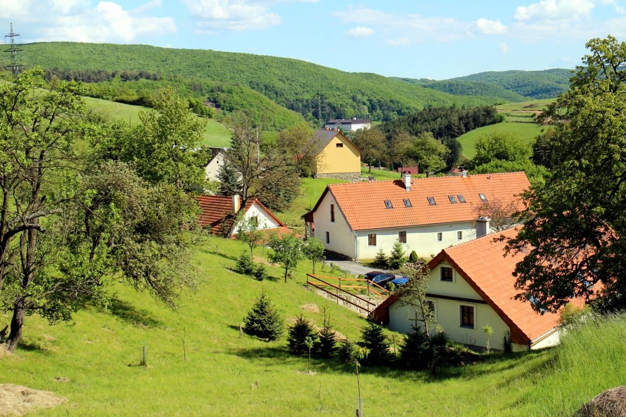 Okolí penzionu Kreminsko