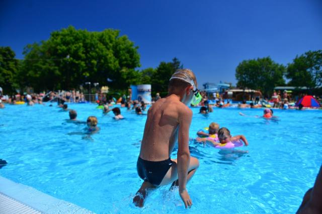 Termální koupaliště s bazény