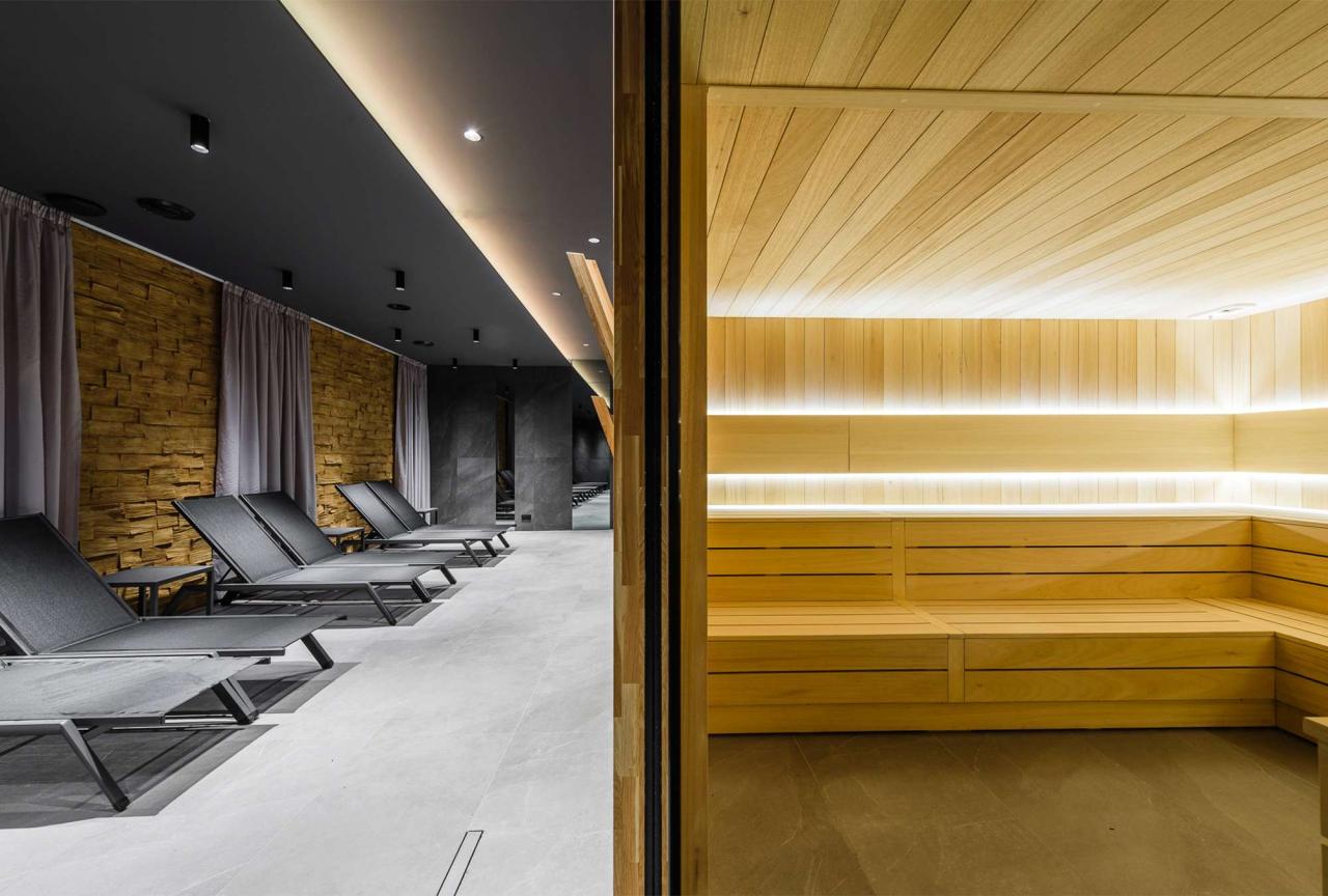 Wellness sauna