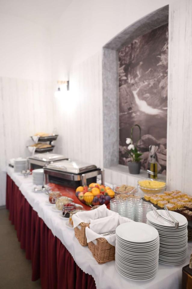 Exkluzivní gastronomická nabídka jídel lázeňského hotelu Terra