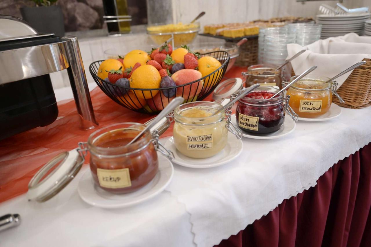Exkluzivní gastronomická nabídka jídel lázeňského hotelu Terra