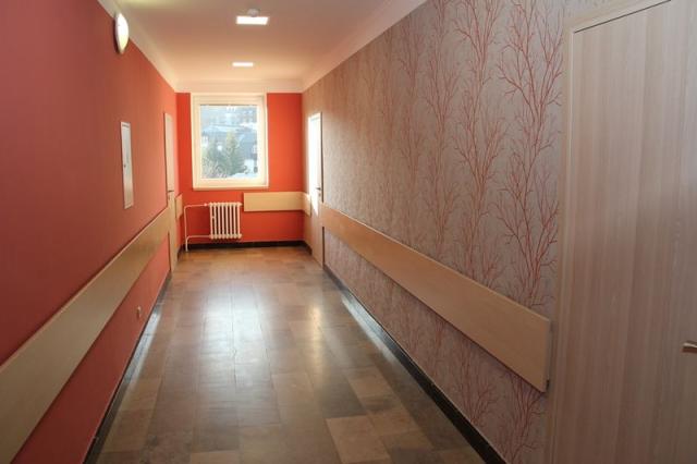 Chodba hotelu lázeňské dependance Réva
