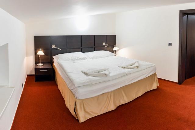 Ložnice apartmánu 605 pro max. 5 osob (2 + 3 přistýlky)