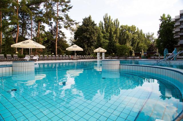 Venkovní bazén hotelu Balnea Esplanade