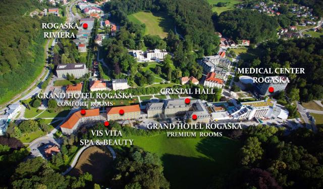 Mapa Rogašky Slatina