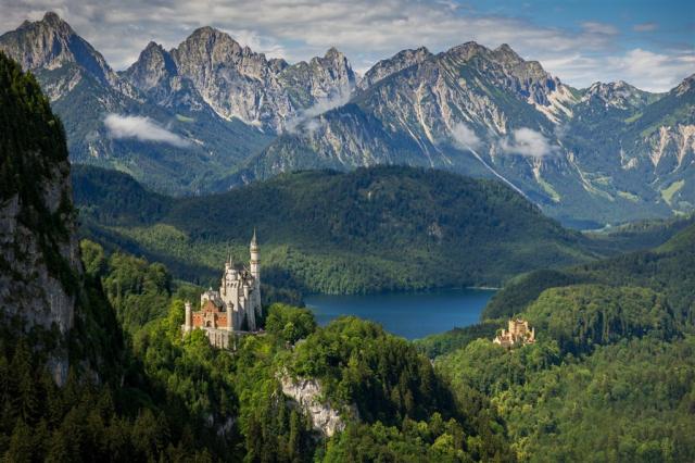 Bavorské zámky Ludvíka II. a alpská metropole Innsbruck